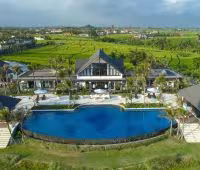Villa Tirtha Bayu II, Photo aérienne